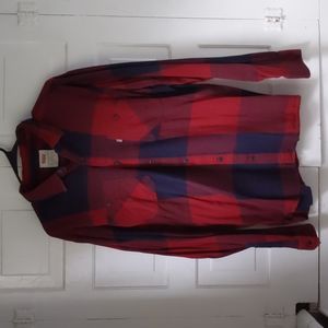 Levi's long sleeved flannel shirt